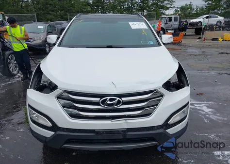 2016 Hyundai Santa Fe Sport 2.4L from USA, damaged, VIN 5XYZUDLB0GG327518